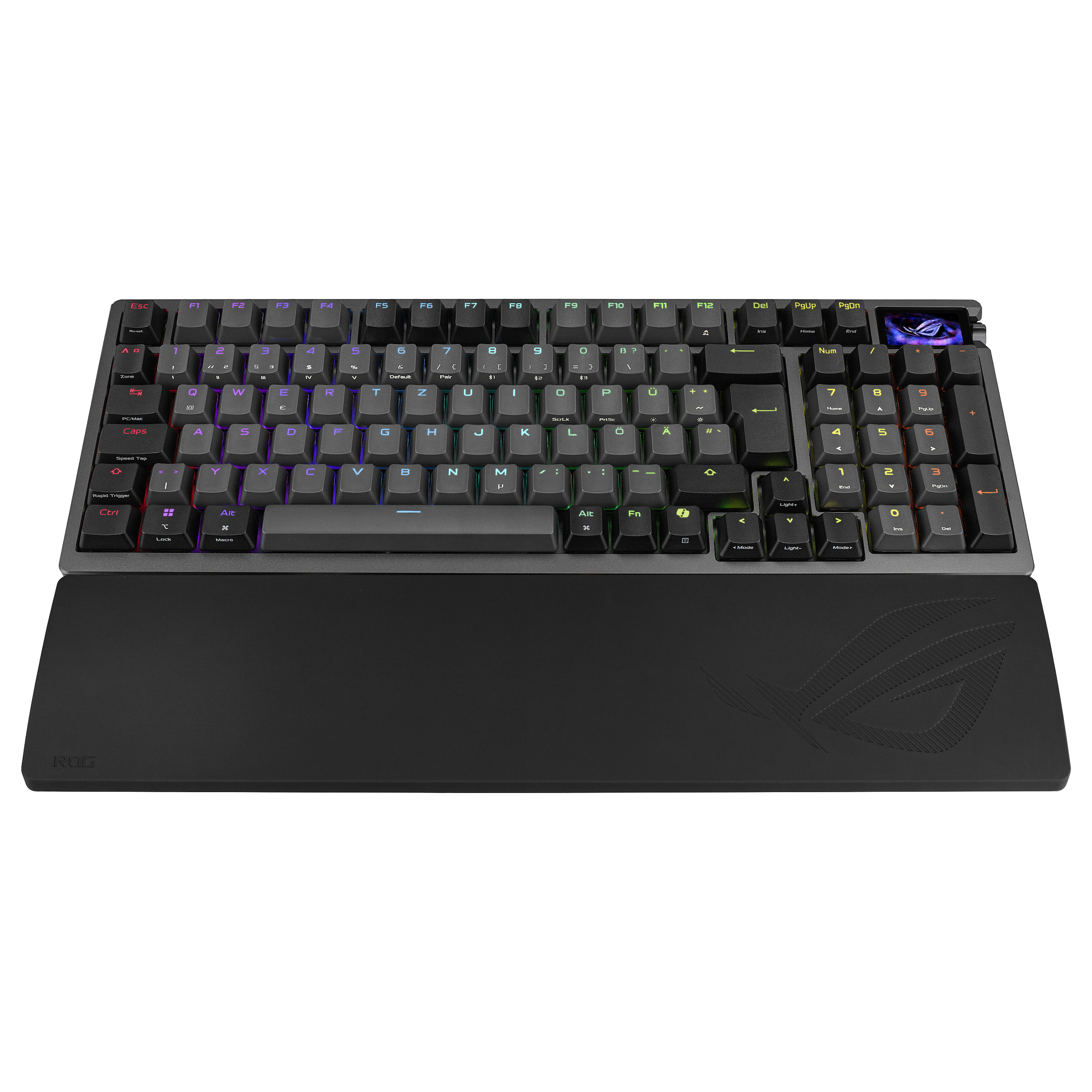 Gaming tipkovnica ASUS ROG Azoth 96 HE wireless (Hot-Swap, ROG HFX V2 Magnetic Switches) – internacionalna non HR tipkovnica-2