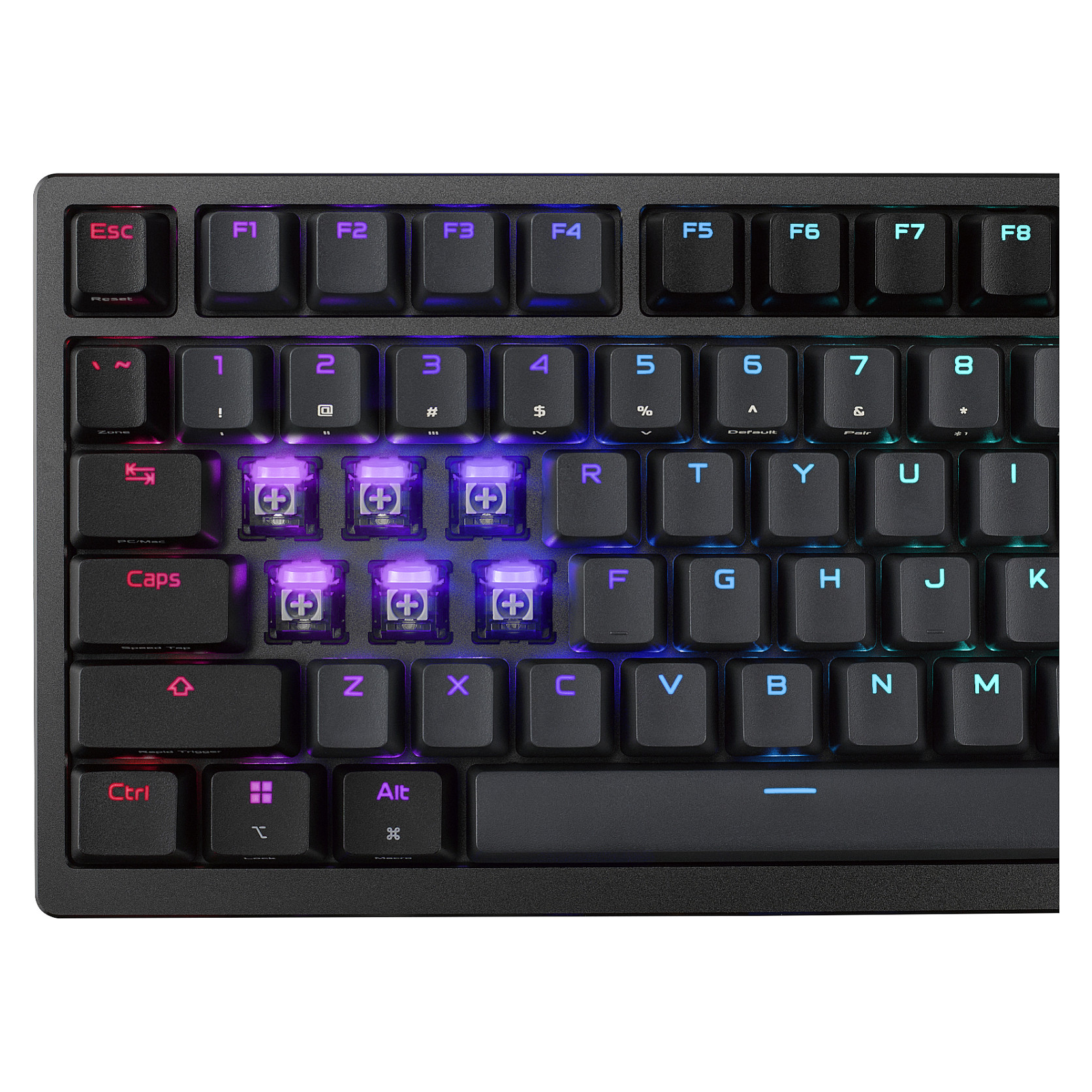Gaming tipkovnica ASUS ROG Azoth 96 HE wireless (Hot-Swap, ROG HFX V2 Magnetic Switches) – internacionalna non HR tipkovnica-7