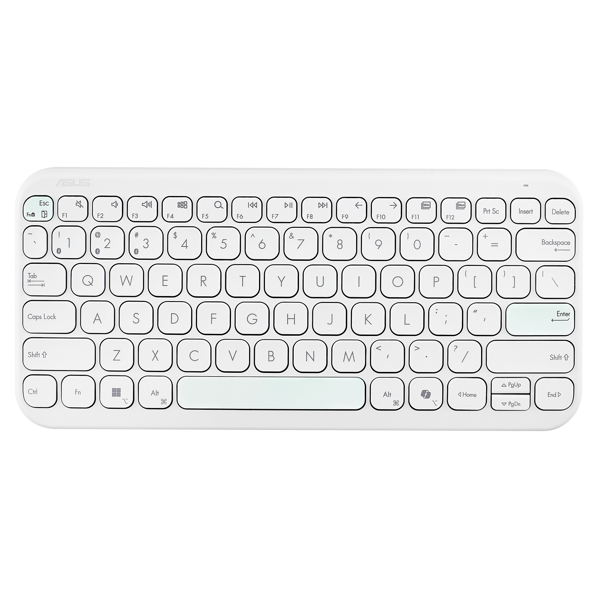 Tipkovnica ASUS KW100 (QWERTZ) – internacionalna non HR tipkovnica