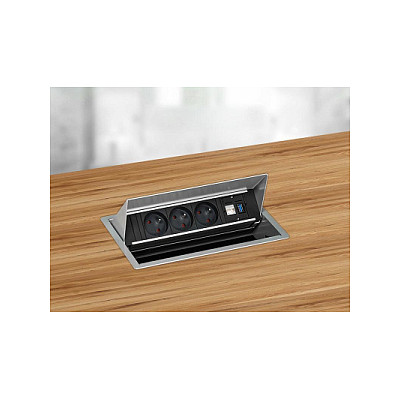 Utičnica BACHMANN CONEO SET 2x Schutzkontakt 2x ABD-1