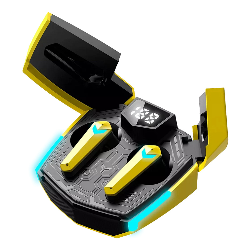 Gaming slušalice CANYON DoubleBee GTWS-2 (True Wireless, žute)-2