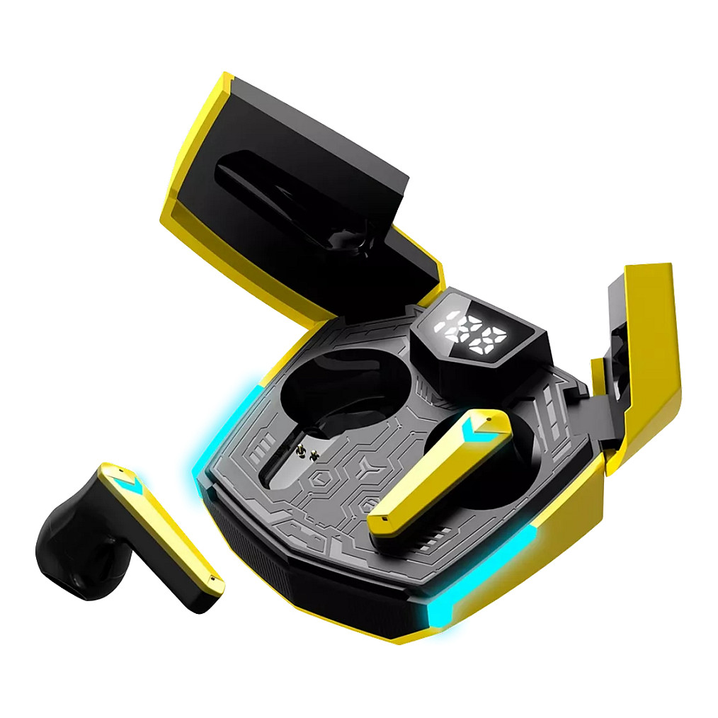 Gaming slušalice CANYON DoubleBee GTWS-2 (True Wireless, žute)-4