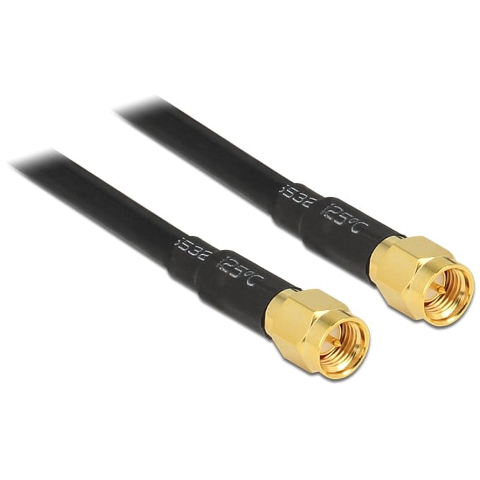 Kabel DELOCK HF SMA Stecker > SMA Stecker (10m, LMR195, low loss)