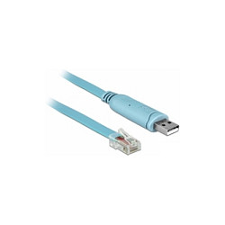 Adapter DELOCK DELOCK Adapter USB2.0/A St > Seriell RS232 RJ45 St 3.0m blau