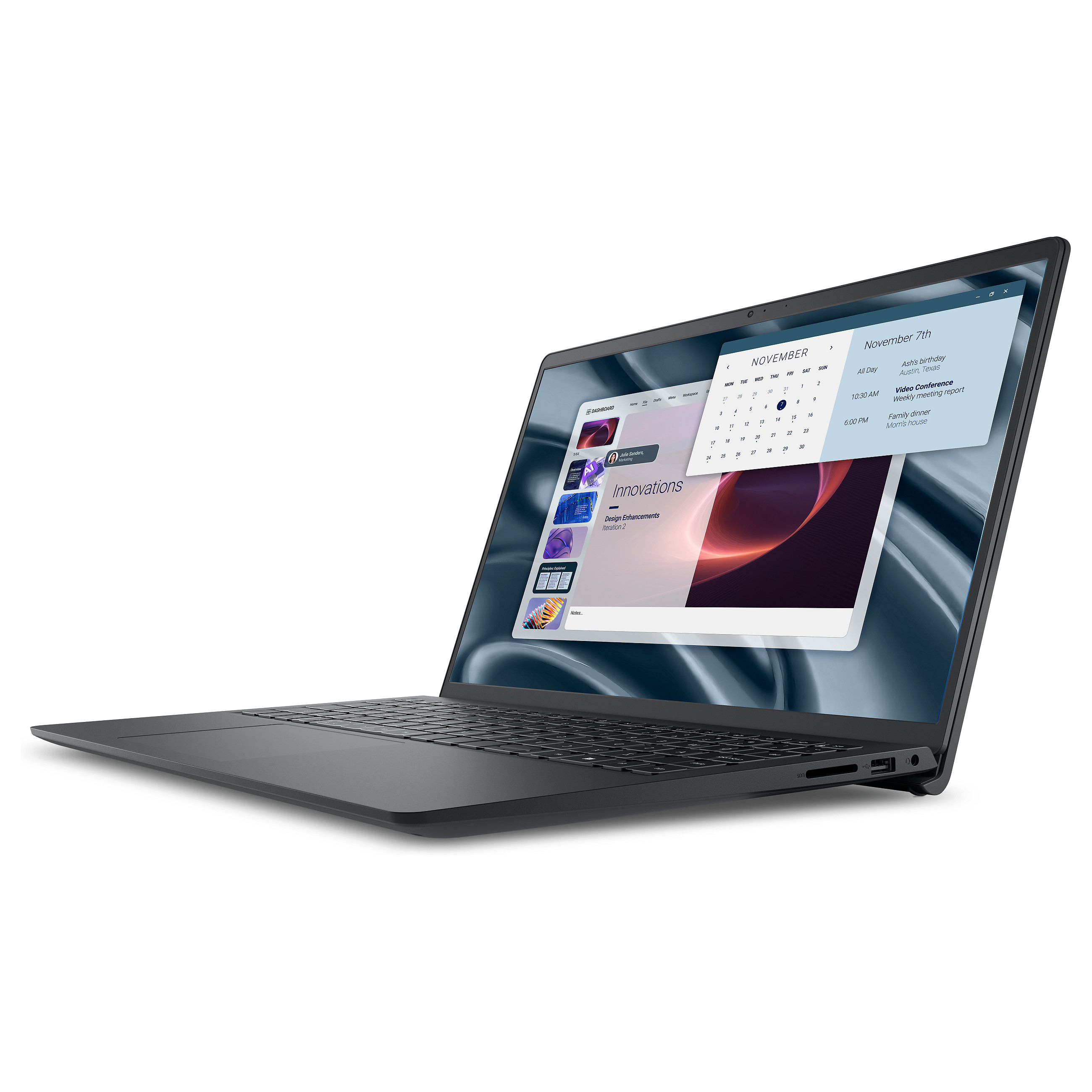 Laptop DELL Dell Pro 15 Essential PV15255 (15.6", FHD, AMD R5 7520U, 8GB, 512GB SSD, AMD Radeon, W11 Pro) – internacionalna non HR tipkovnica-3