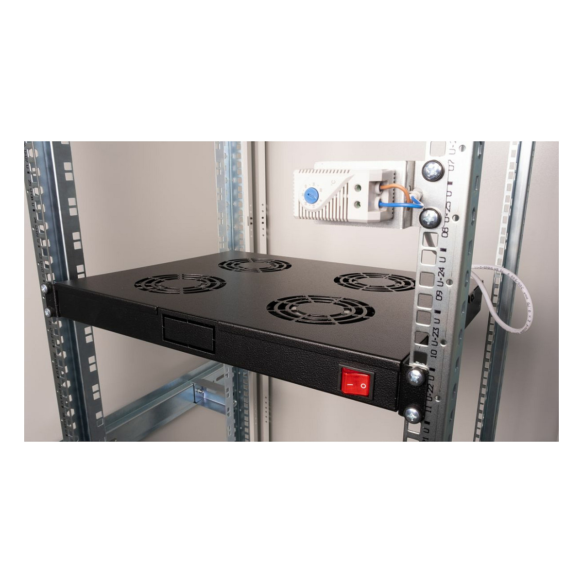 Ventilator EQUIP Lüftermodul 19" (4xLüfter, RAL9005)-2