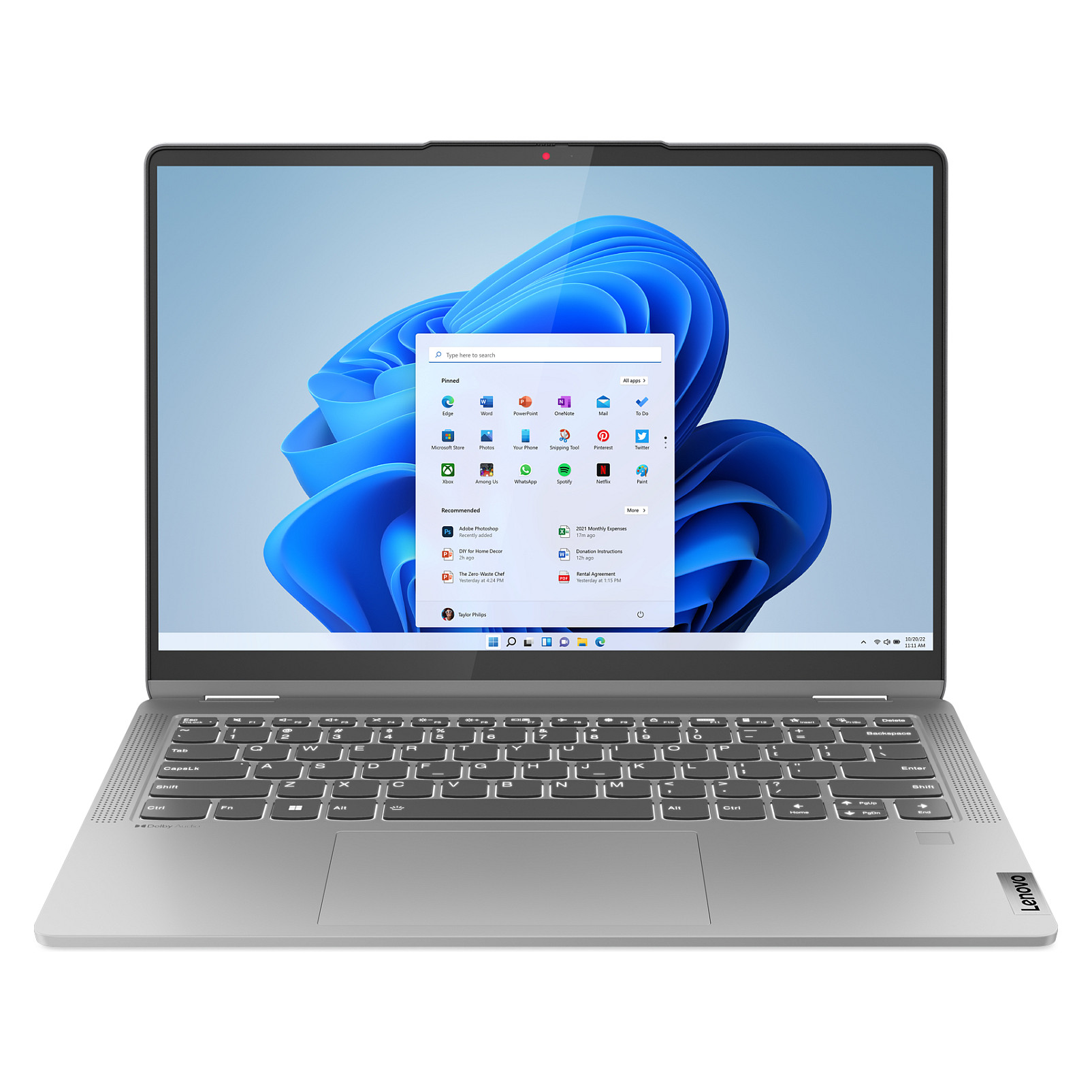 Laptop LENOVO IdeaPad Flex 5 14ABR8 (14", R5-5625U, 16GB, 512GB SSD, Win11)