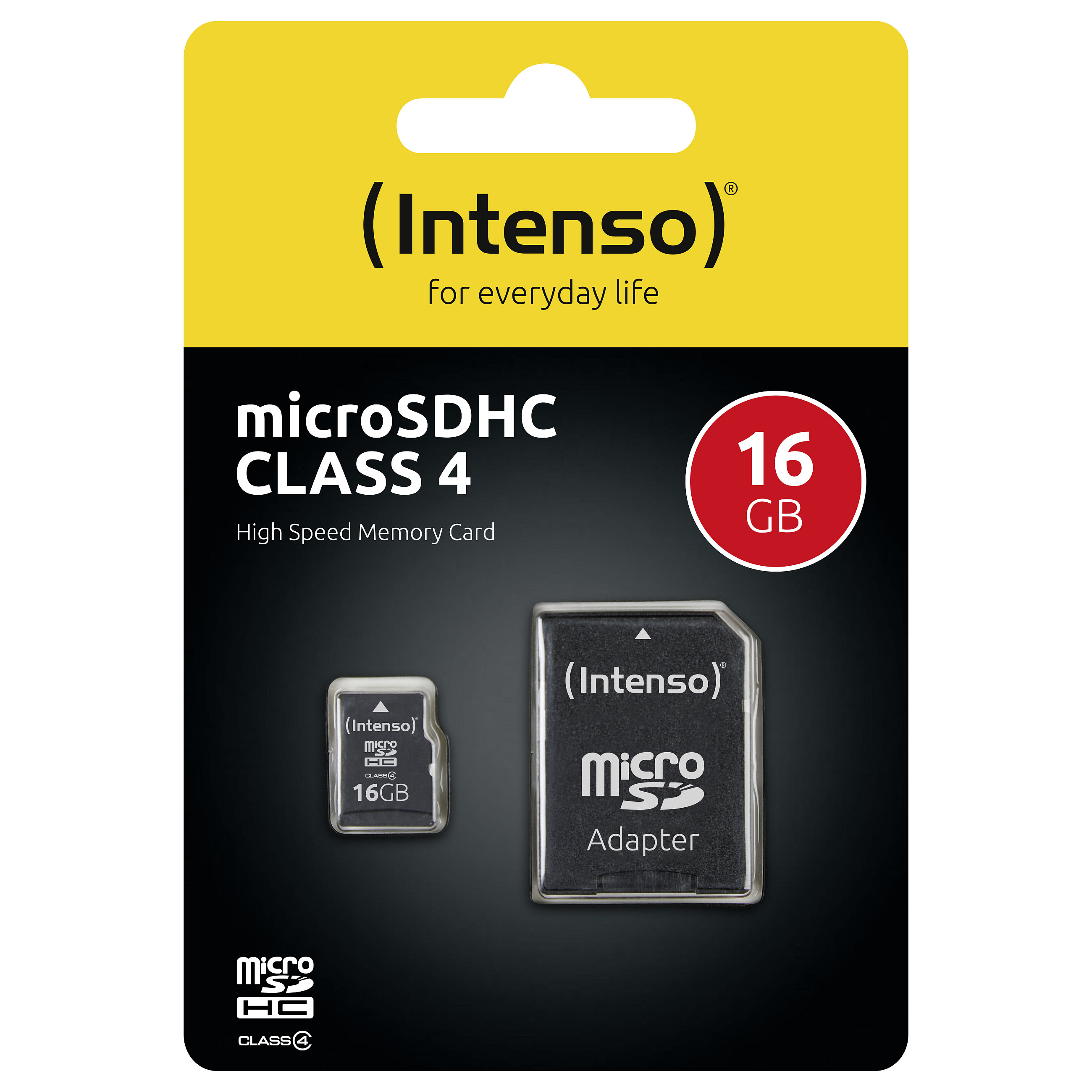 MicroSDHC INTENSO CARD Dig Z 16GB (class 4, 21MB/s, inkl.SD adapter)-3