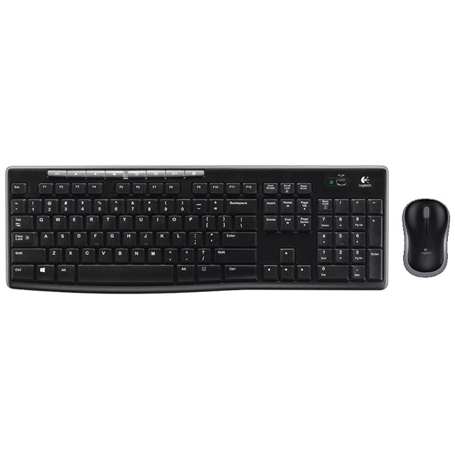 Tipkovnica LOGITECH WIRELESS DESKTOP MK270 – internacionalna non HR tipkovnica