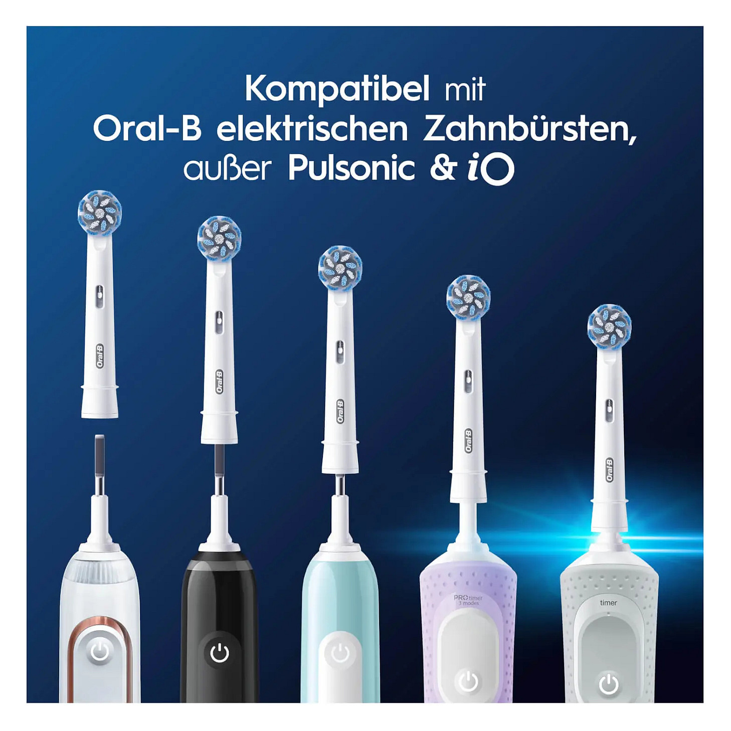 Zubna četkica ORAL-B Aufsteckbürsten Pro Sensitive Clean (4 komada)-6