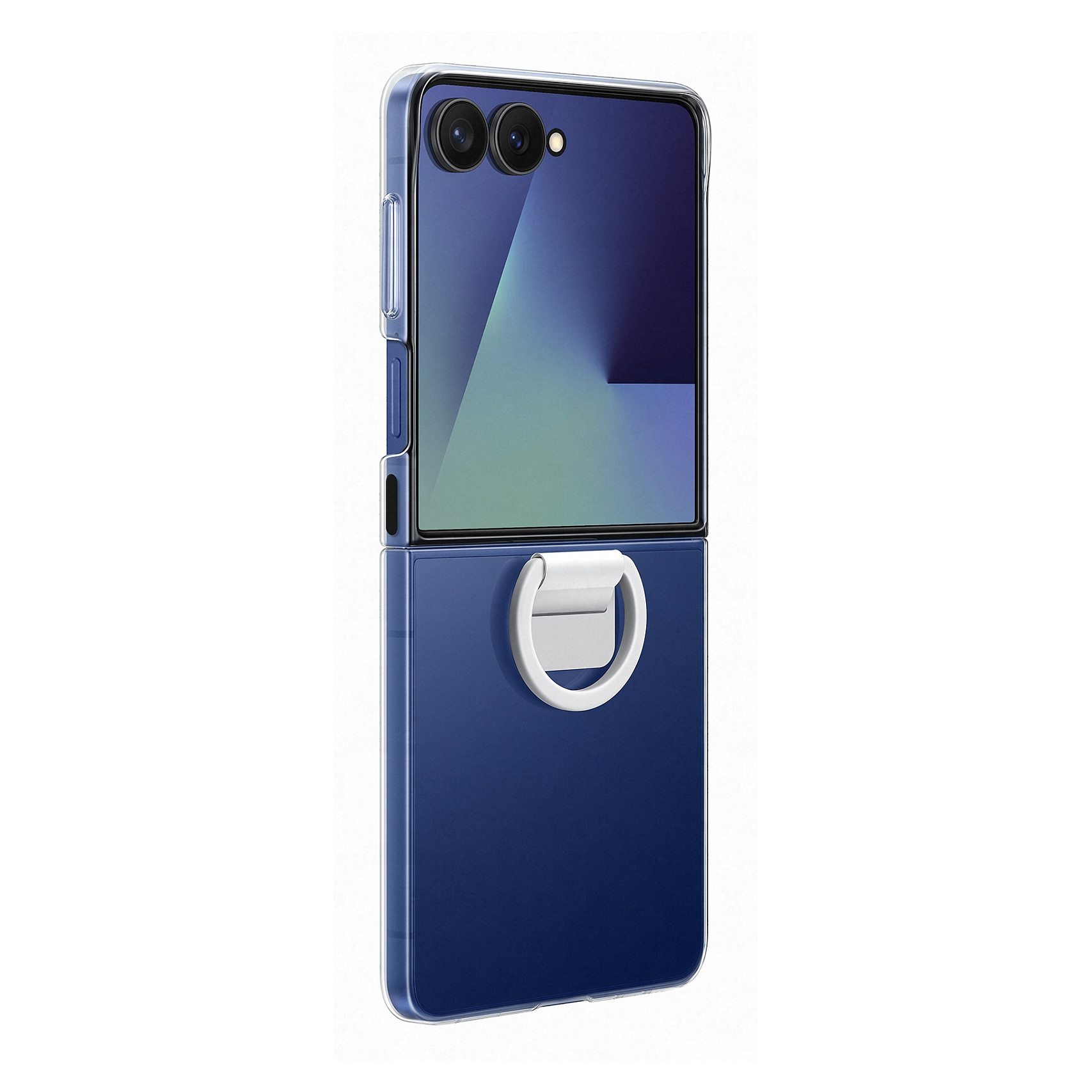 Maska SAMSUNG Silicone Case with Ring za Galaxy Z Flip5 (Cream)-3
