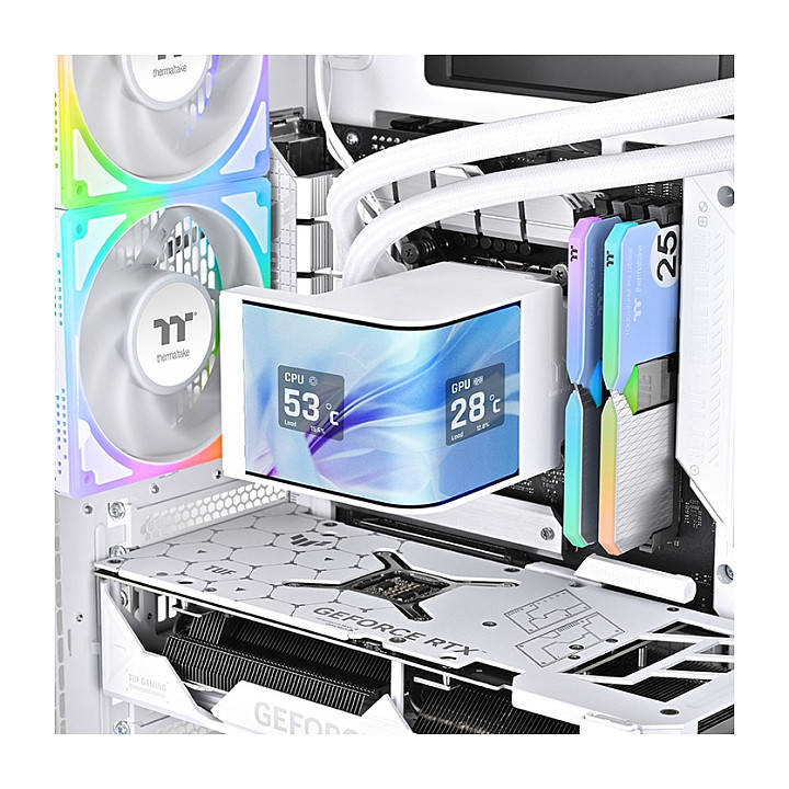 HLAĐENJE THERMALTAKE MAGCURVE 360 ULTRA SNOW (ARGB ventilator)-1
