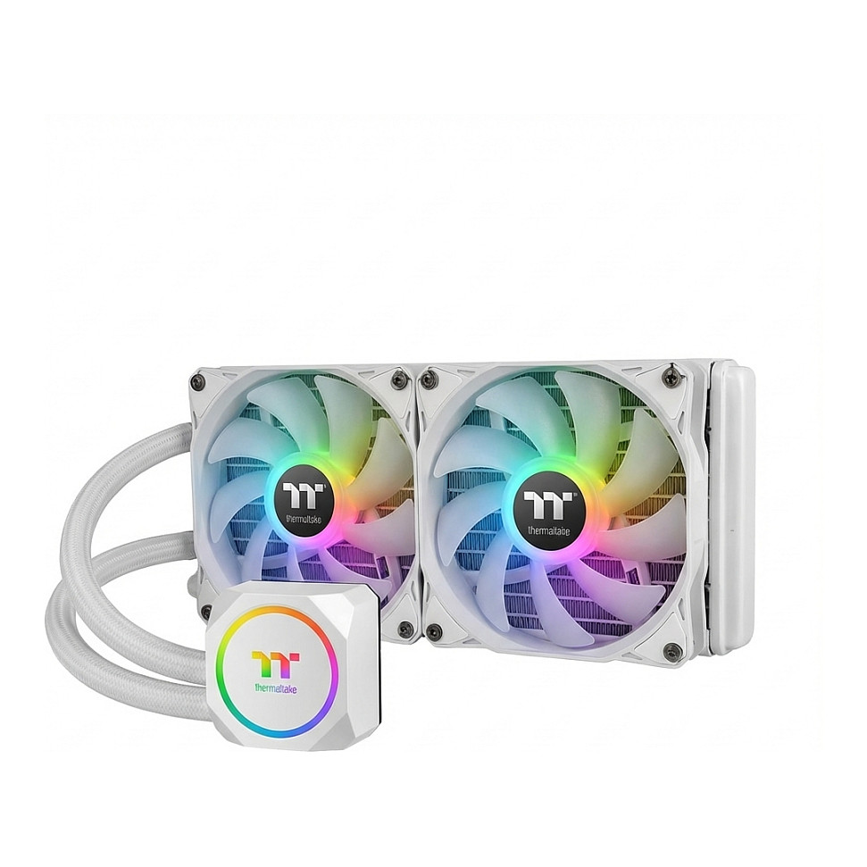 AIO THERMALTAKE TH240 V3 ARGB Sync Snow Edition-0