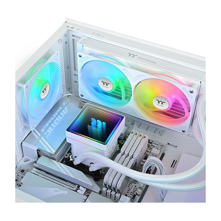 AIO THERMALTAKE TH240 V3 ARGB Sync Snow Edition-4