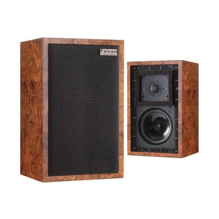 Zvučnici FALCON ACOUSTICS LS3/5A gold badge amboyna burr-0