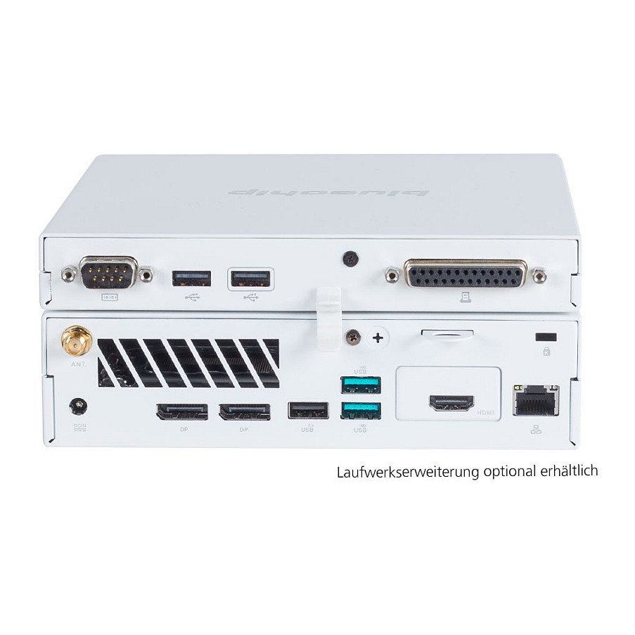 Mini PC BLUECHIP BUSINESSline S3137 (i3-14100, 8GB RAM, 500GB SSD, Intel UHD, Win 11 Pro, bijeli)-2