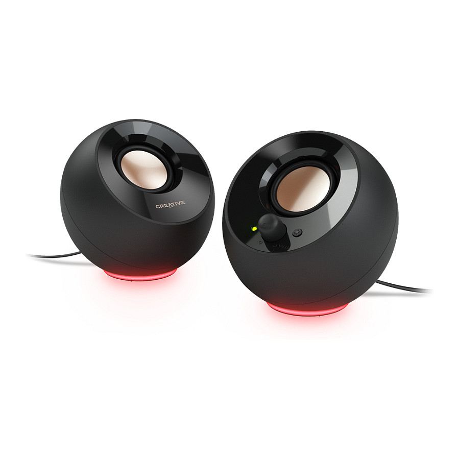 ZVUČNIK CREATIVE LAWSPEAKER PEBBLE SE RGB STEREO-3