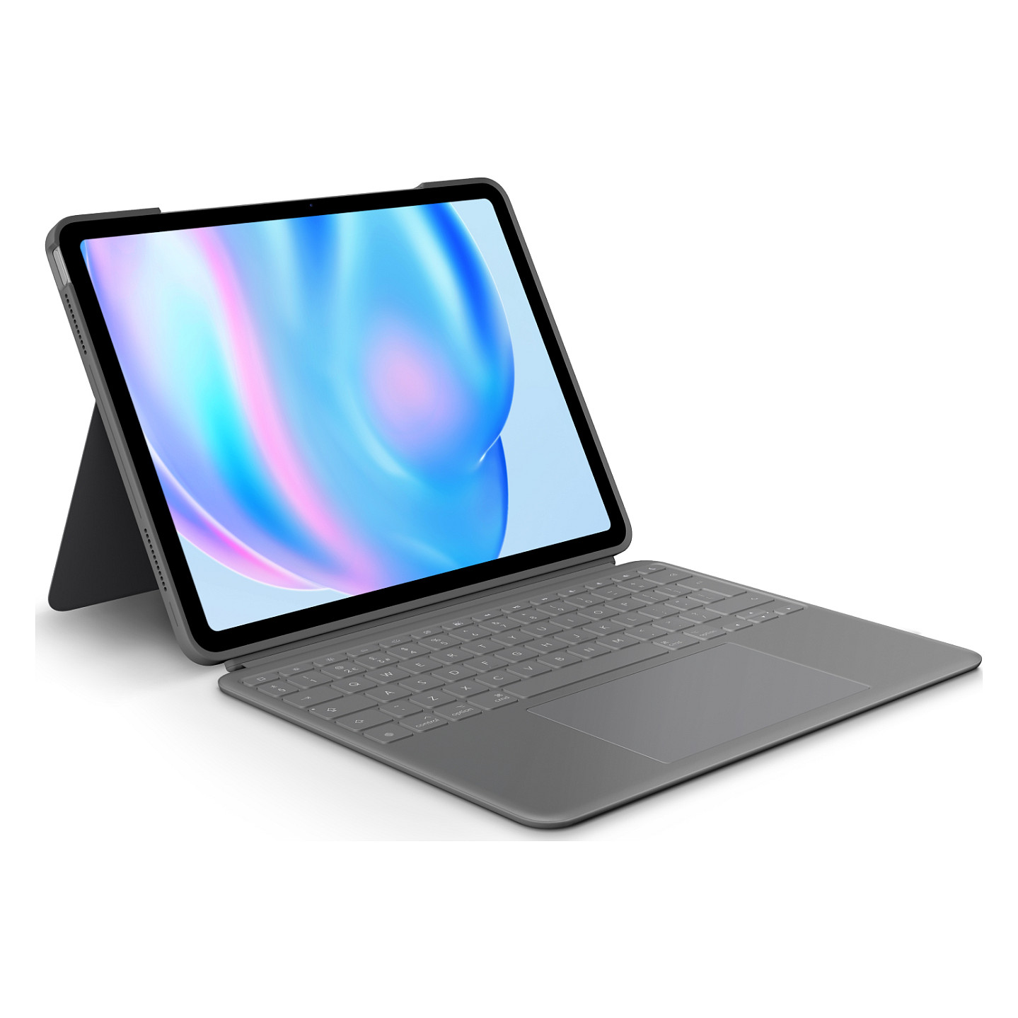Tipkovnica s kućištem LOGITECH Combo Touch za iPad Air 13" (M2), US Int'l Layout, Oxford Grey-0