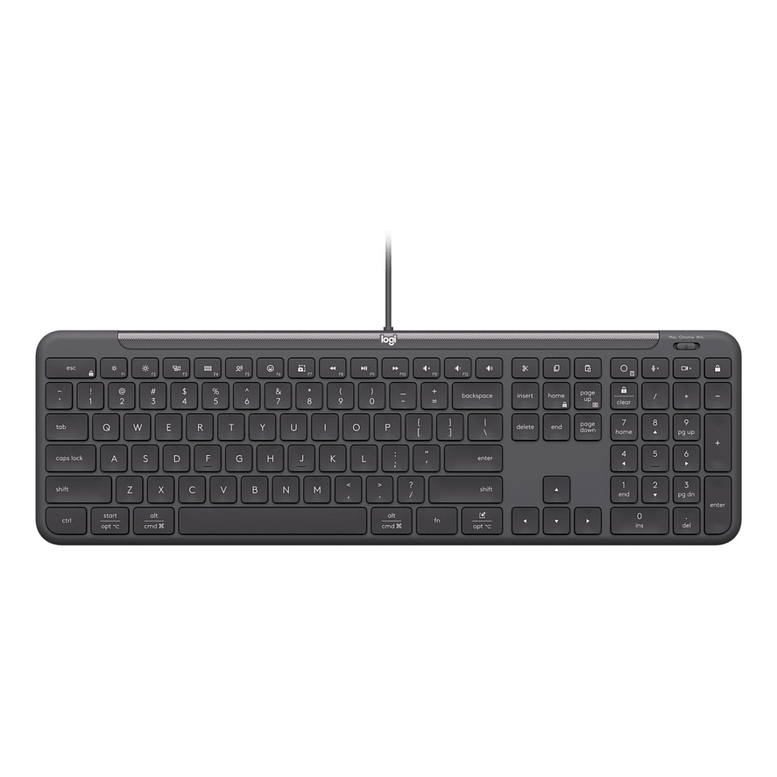 Tipkovnica LOGITECH K620 FOR BUSINESS – internacionalna non HR tipkovnica-0