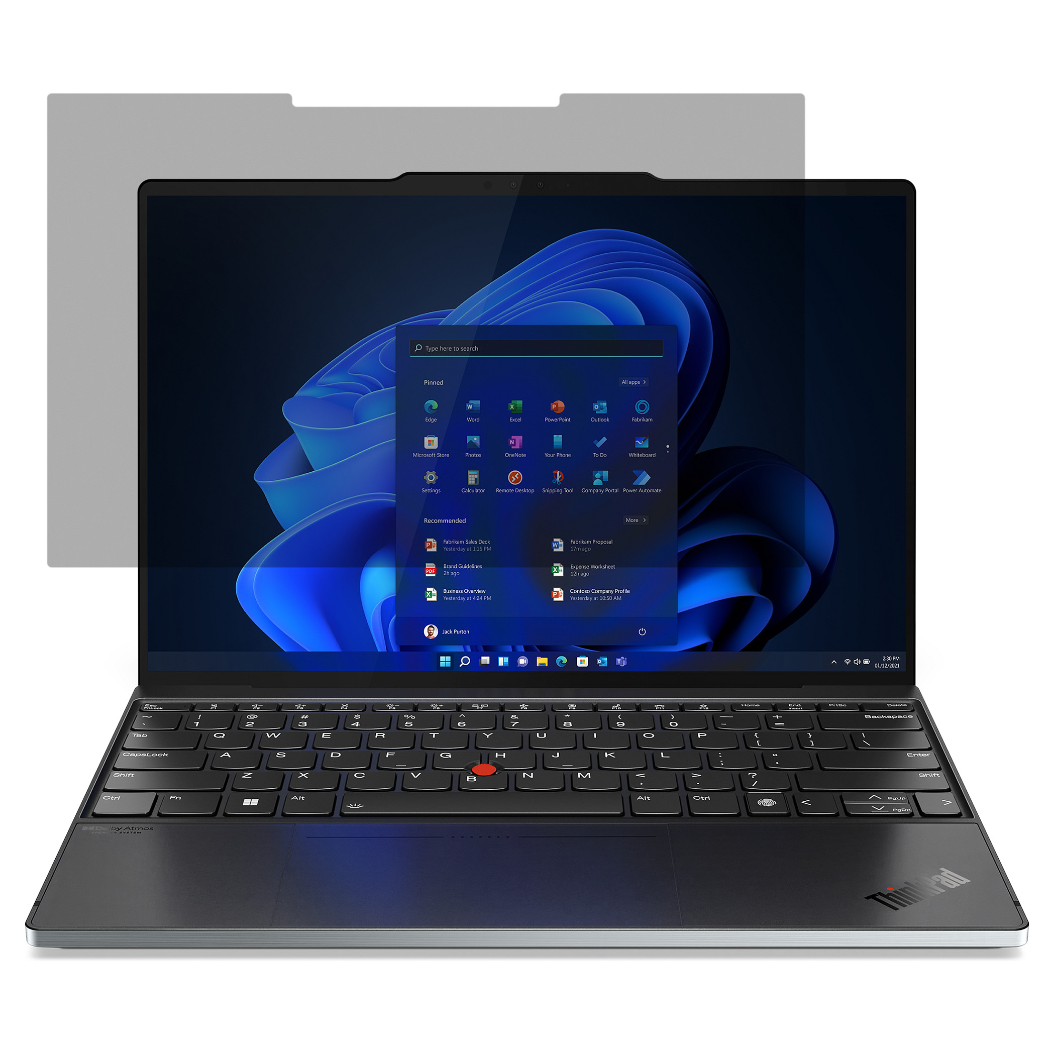 Laptop LENOVO 33,78cm 13,3Zoll Premium Clarity Privacy Filter for Z13 (1610)