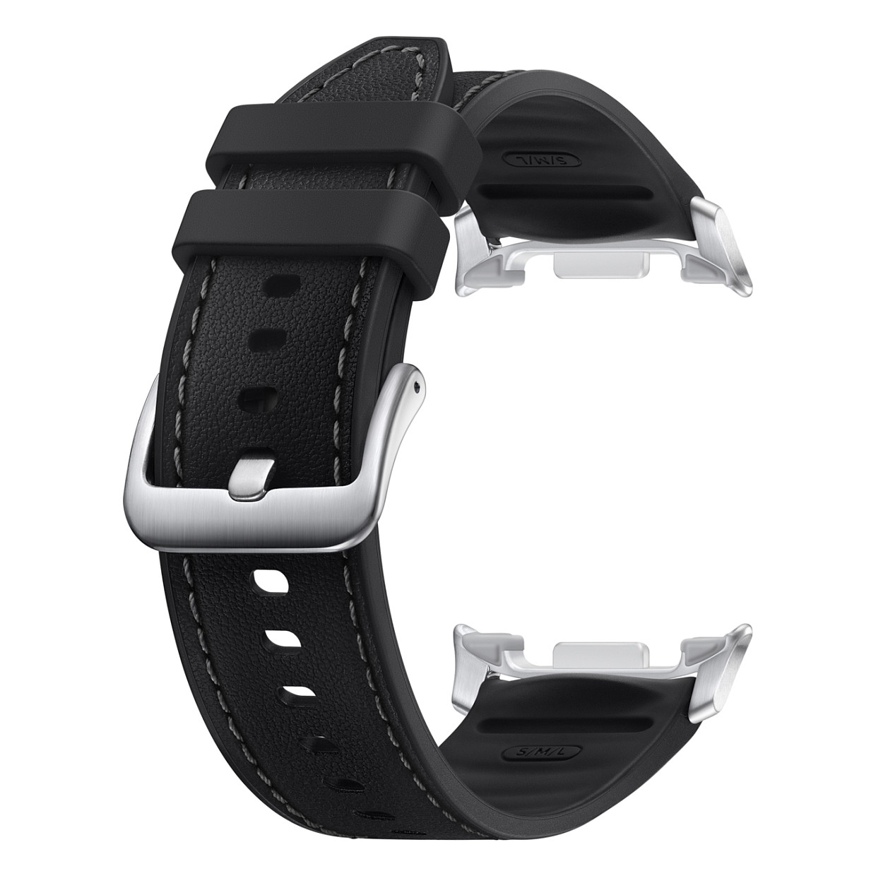Remen za pametni sat SAMSUNG Hybrid Leather (M/L, crni)-2