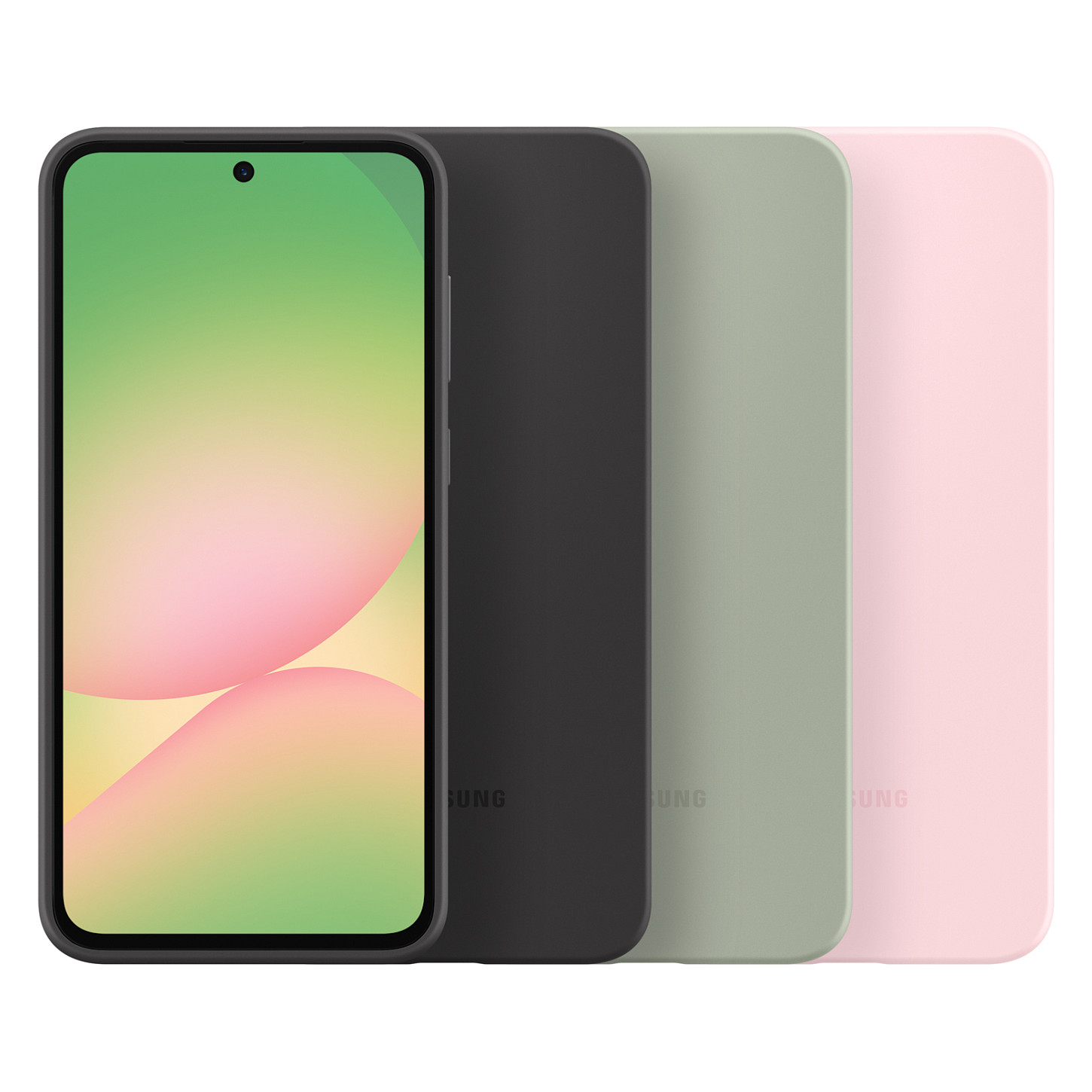 Maska SAMSUNG Galaxy A55 (Silikonska, Pink)-5
