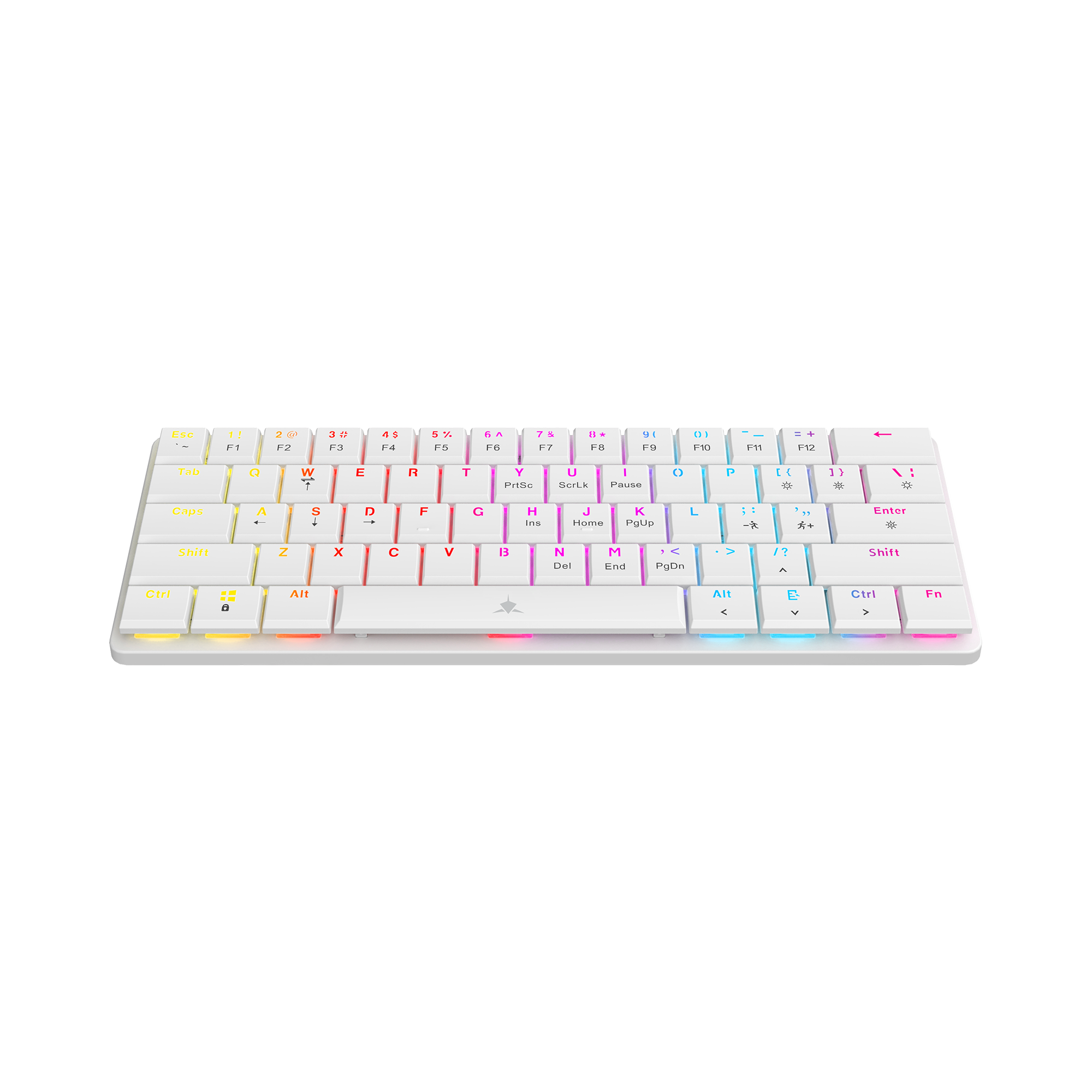 White Shark KEYBOARD GK-006221 NAGAMAKI White-Mechanical / US-BLUE.SW-13