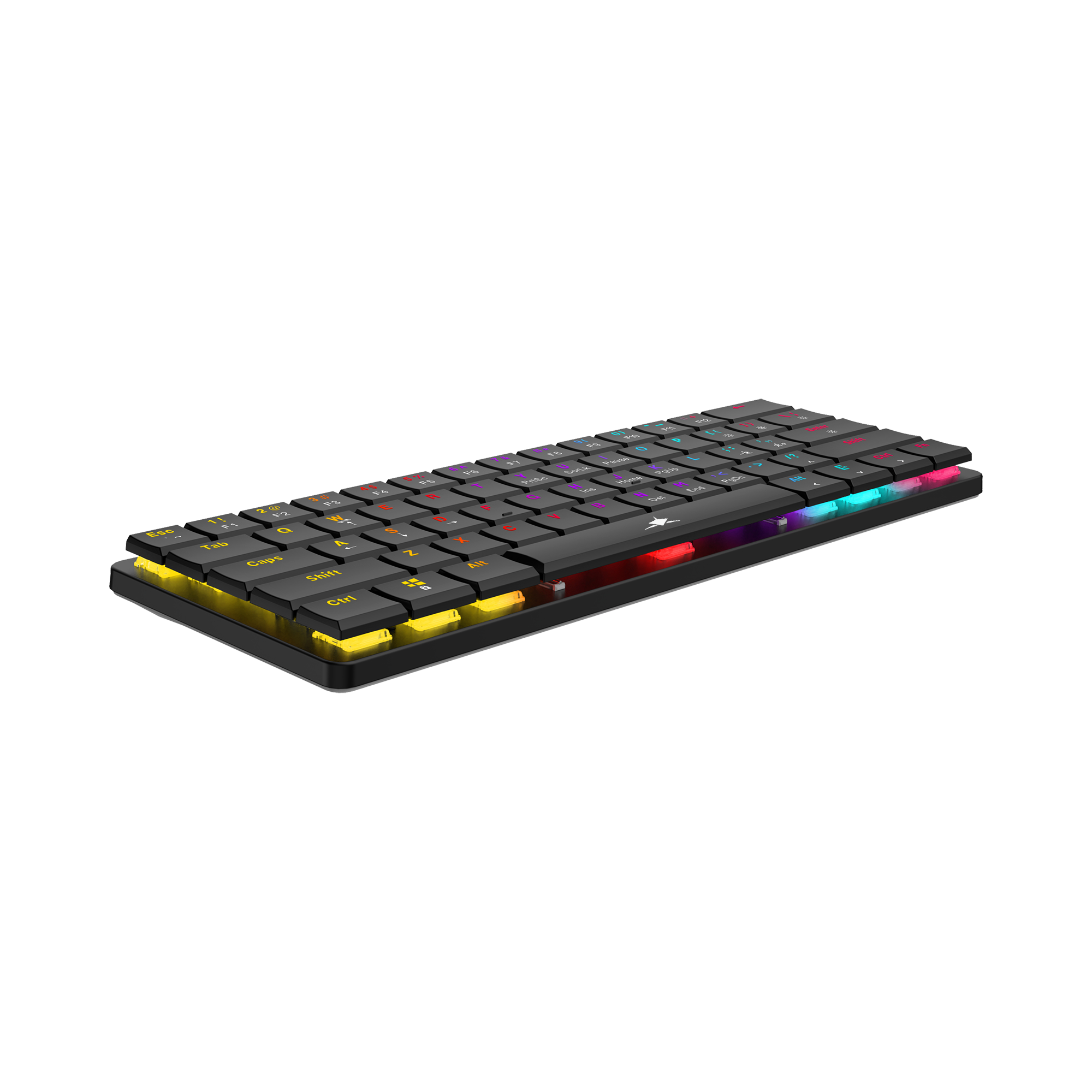 White Shark KEYBOARD GK-006121 NAGAMAKI Black-Mechanical / US-BLUE.SW-13