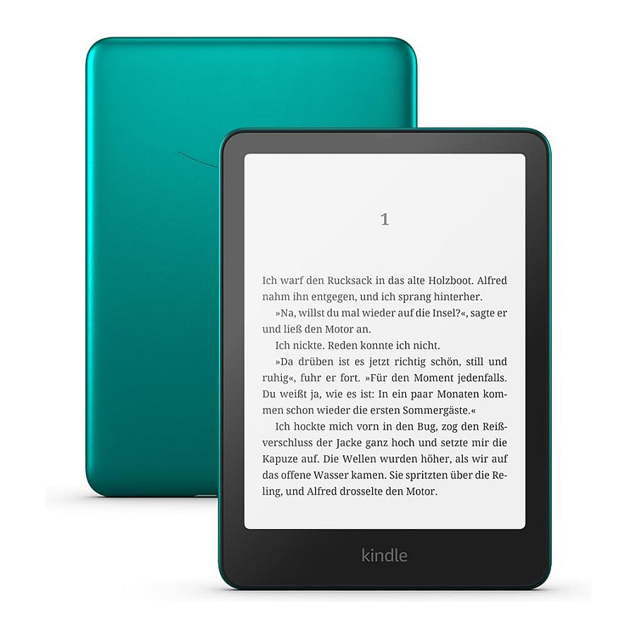 E-čitač AMAZON Kindle Paperwhite Signature Edition (32GB, Jade Green)