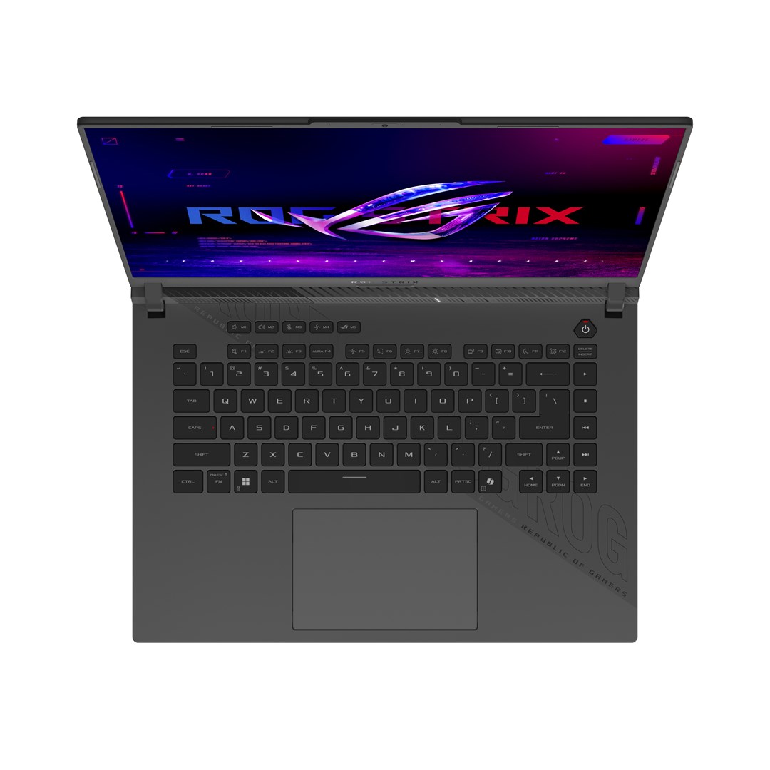 Laptop ASUS ROG Strix G16 G614FP-R9161 (16", IPS-level, 2.5K, Ryzen 9 9955HX, 16 GB, 1 TB SSD, GeForce RTX 5070, Bez operativnog sustava, Non-HR tipkovnica, siva)-4
