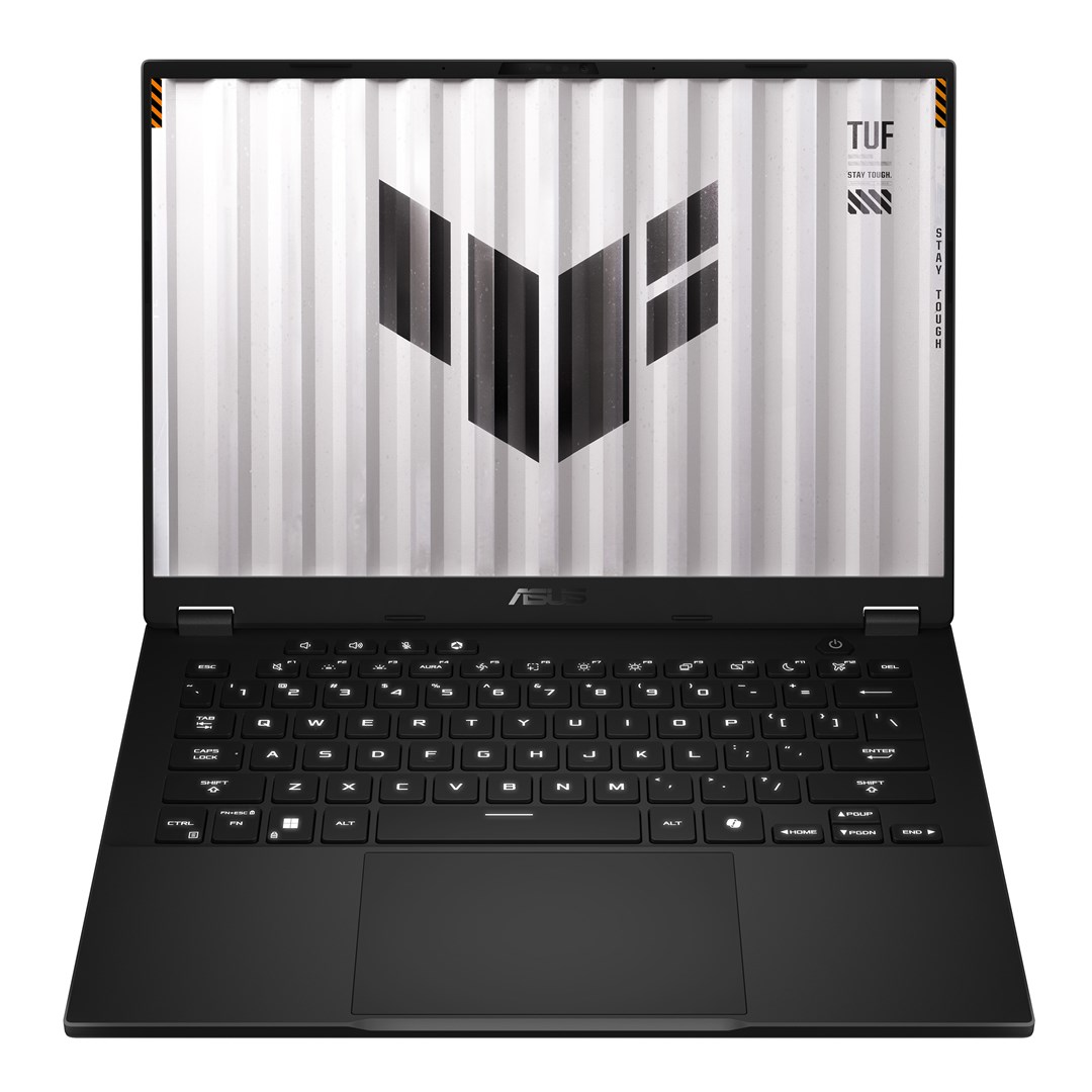Laptop ASUS TUF Gaming A14 FA401UH-RG018 (14.0", 2.5K, Ryzen 7 260, 16GB LPDDR5X, SSD512, GeForce RTX 5050_8GB, NoOS, Jaeger Gray) – internacionalna non HR tipkovnica-0