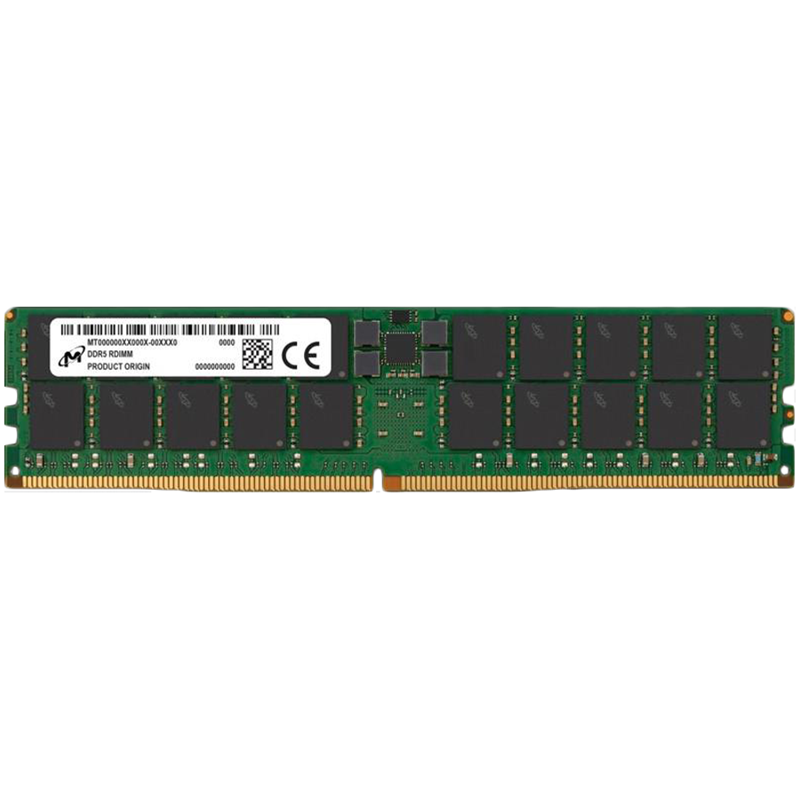 Memorija MICRON MTC40F204WS1RC64BC1T (96GB, DDR5, 6400MHz, RDIMM, CL52)-0