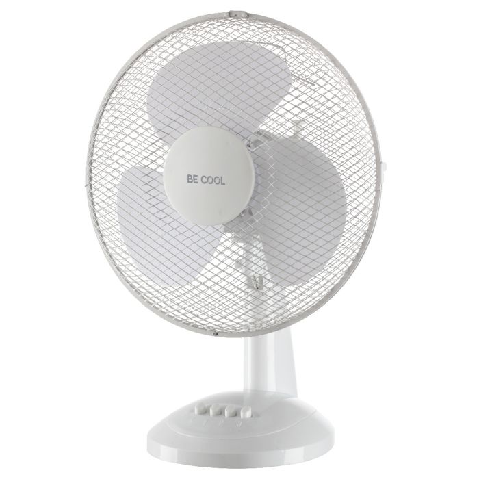 Stolni ventilator BECOOL BC12TF (30 cm, 35W, bijeli)-1