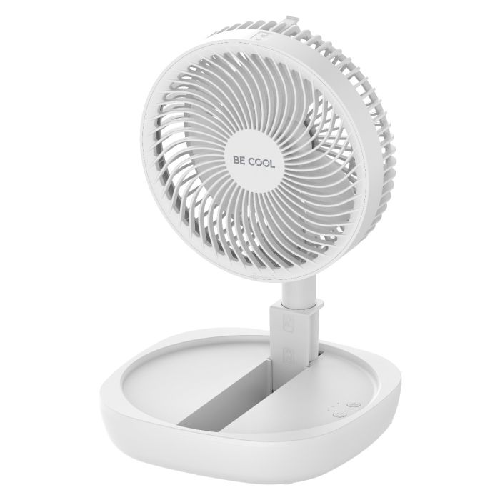Sklopivi ventilator BECOOL BCFFANBAT2601 (punjiva baterija, do 80cm, bijeli)-2