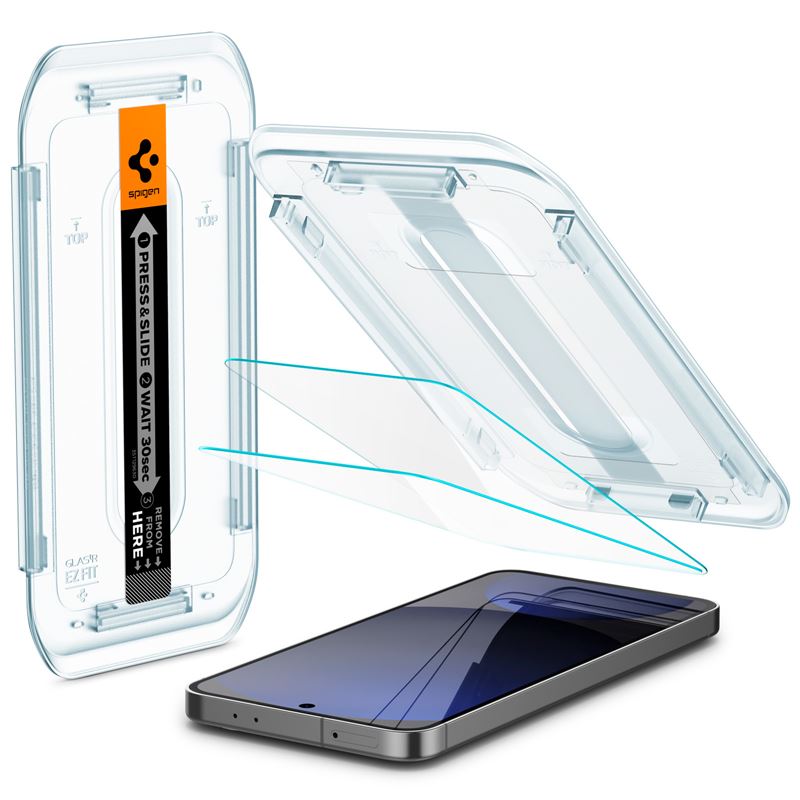 Zaštitno staklo SPIGEN Glass tR EZ Fit za Samsung Galaxy A56 5G/S24 FE (2 komada) - AGL08729-0