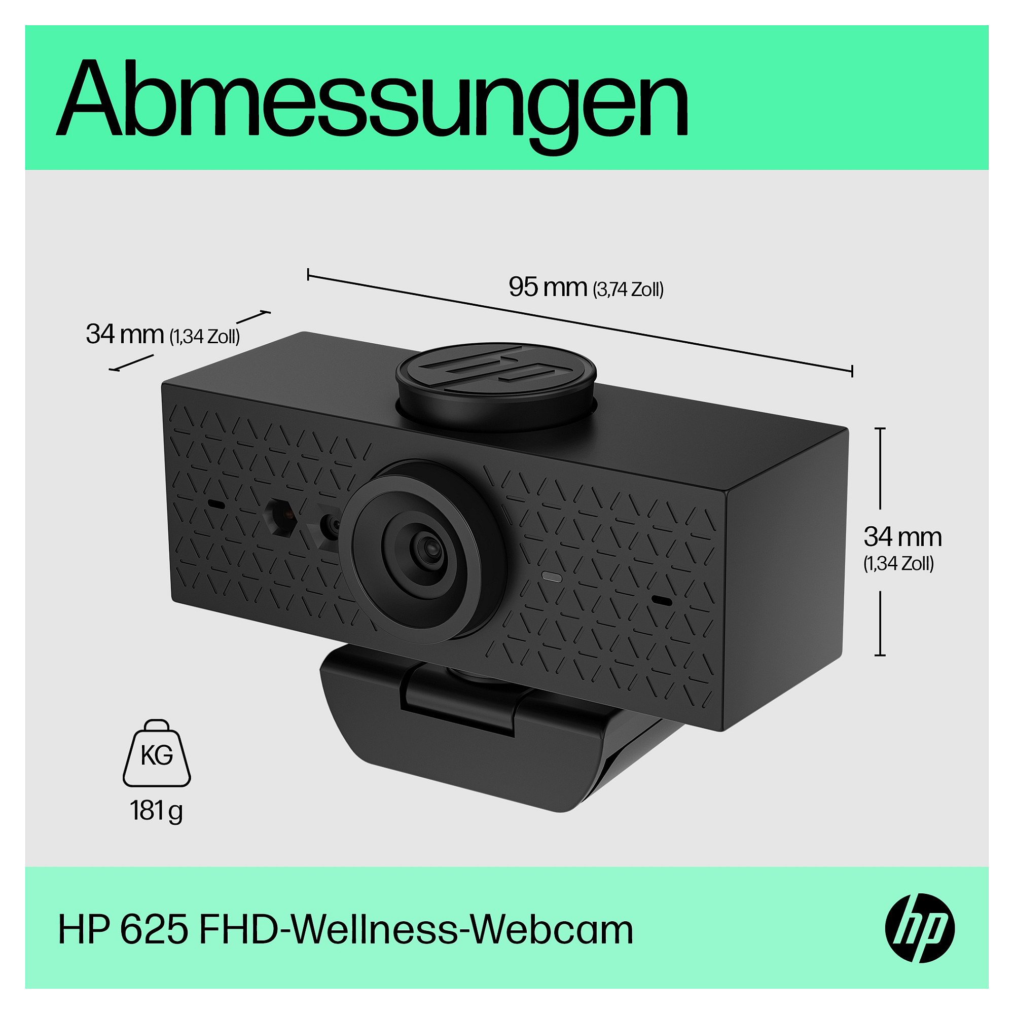 Kamera HP 625 4MP 1920x1080 Audio USB-4