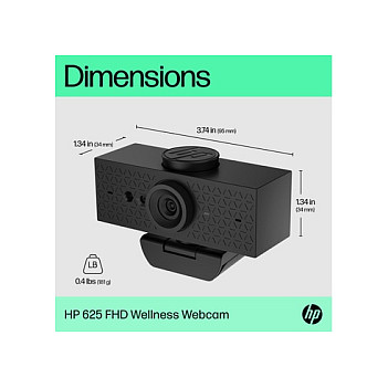 Kamera HP 625 4MP 1920x1080 Audio USB-18