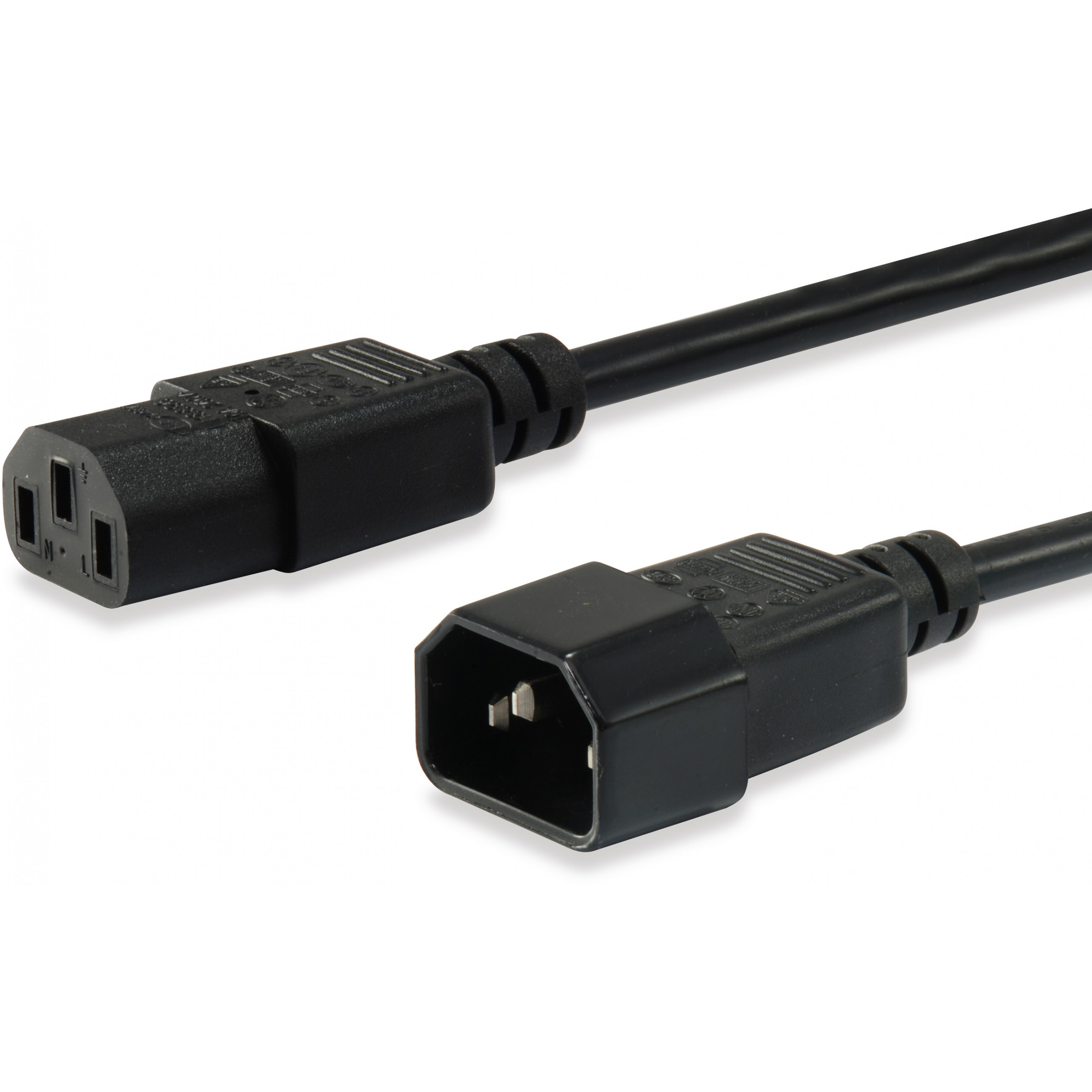 Kabel EQUIP KALTGERÄTEVERL.-KABEL IEC C14 -> IEC C13 (3m)