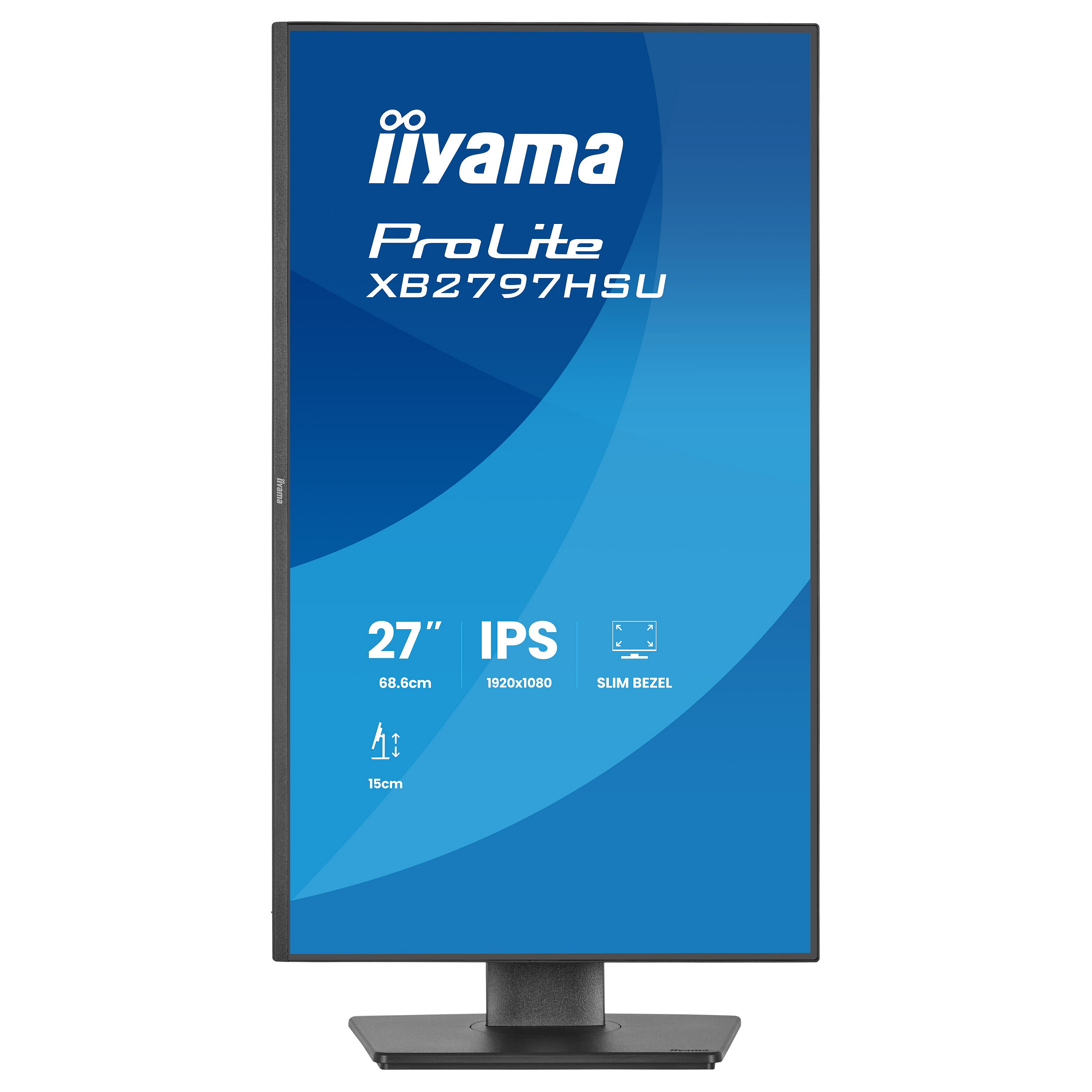 Monitor IIYAMA ProLite XB2797HSU-B1 (27", 1920x1080, IPS, 4ms, 120Hz, HDMI, DisplayPort, USB, VESA, zvučnici)-12