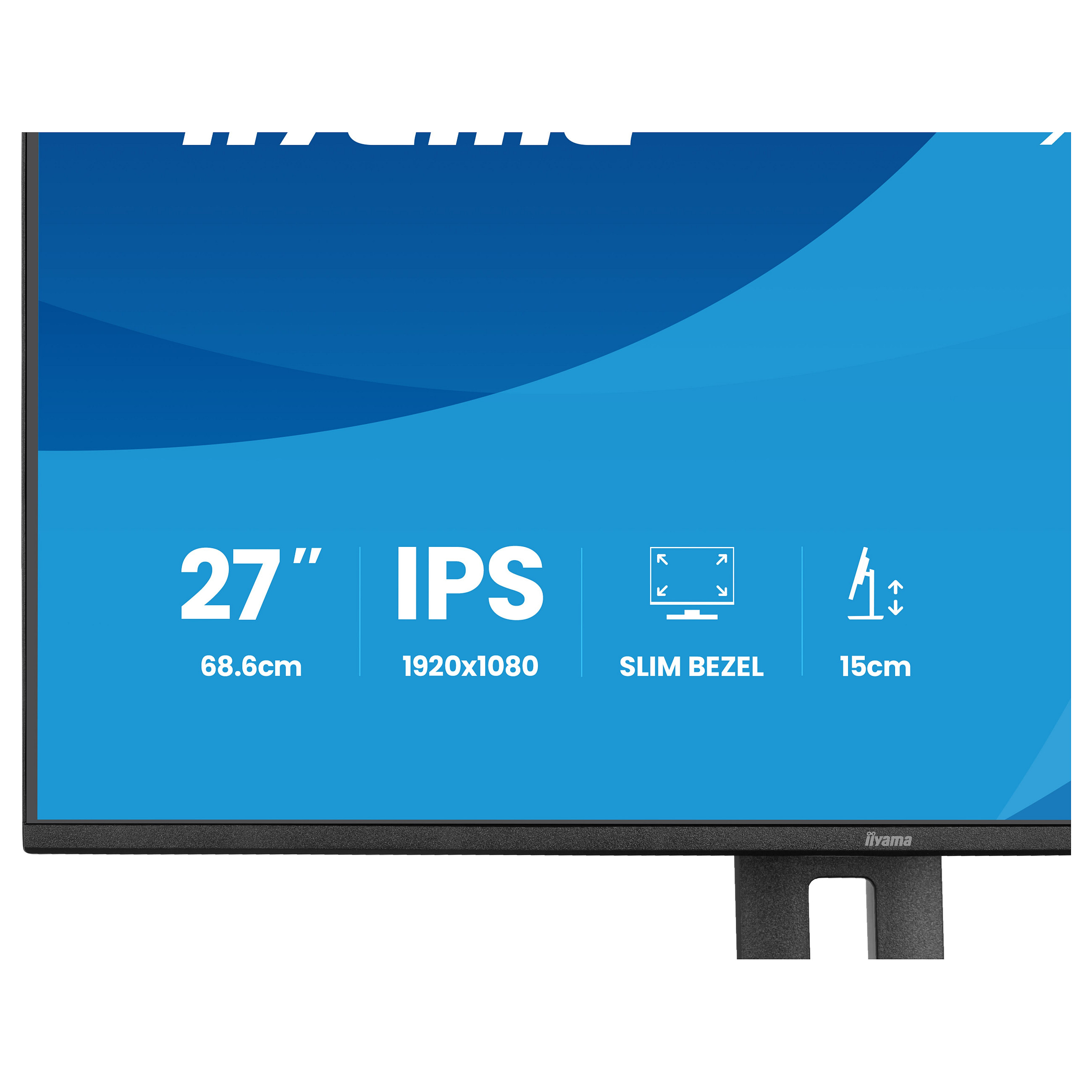 Monitor IIYAMA ProLite XB2797HSU-B1 (27", 1920x1080, IPS, 4ms, 120Hz, HDMI, DisplayPort, USB, VESA, zvučnici)-17