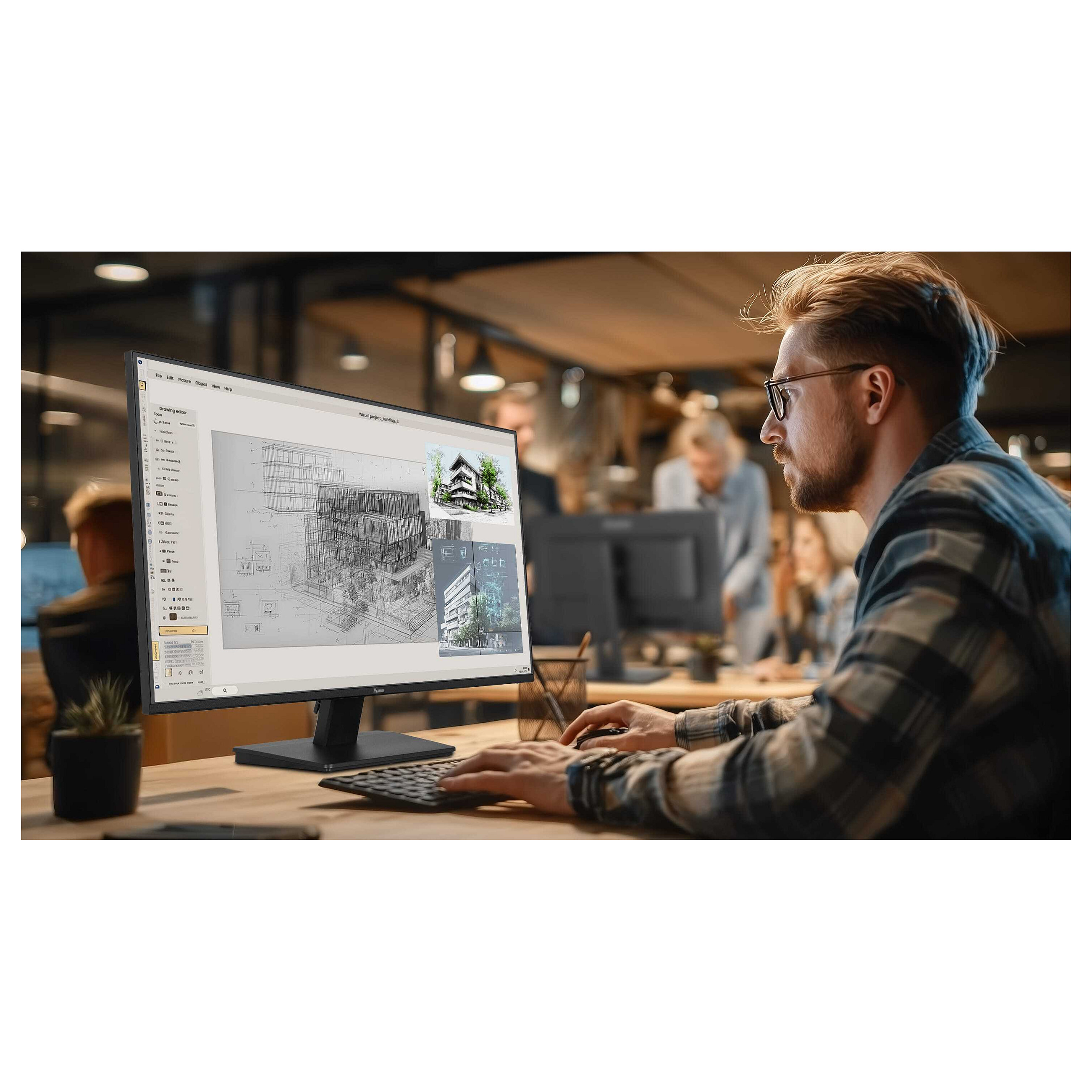 Monitor IIYAMA ProLite X2797HSU-B1 (27", 1920x1080, IPS, 4ms, 120Hz, HDMI, DisplayPort, USB, VESA, zvučnici)-10