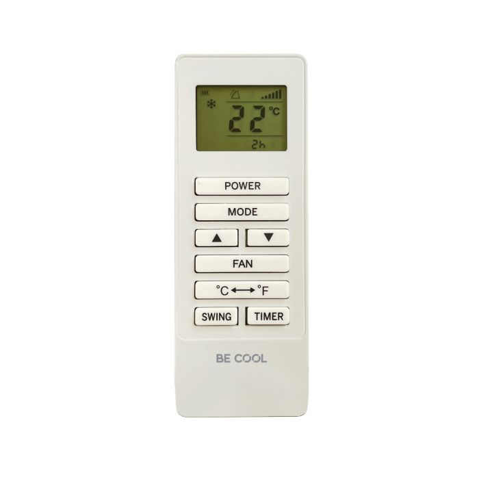 Prijenosni klima uređaj BE COOL BC16KL2501GW (16.000 BTU, 4,6 kW, Wi-Fi, grijanje, bijela boja)-2