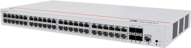 Prekidač HUAWEI EKIT SWITCH L2 S220-48P4S (48 x 10/100/1000BASE-T ports, 4 x GE SFP ports, 380W PoE+, packet forwarding rate 77 Mpps, switching capacity 104 Gbit/s)-0