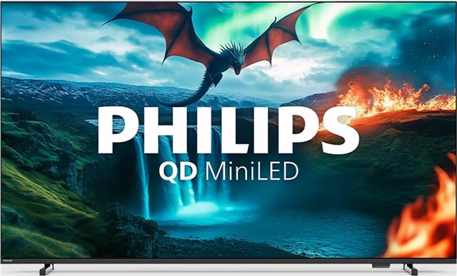 TV PHILIPS QD MiniLED 75MLED820/12 Titan OS (190 cm, 4K UHD, HDR10+ Adaptive, Dolby Atmos, Smart TV)-0