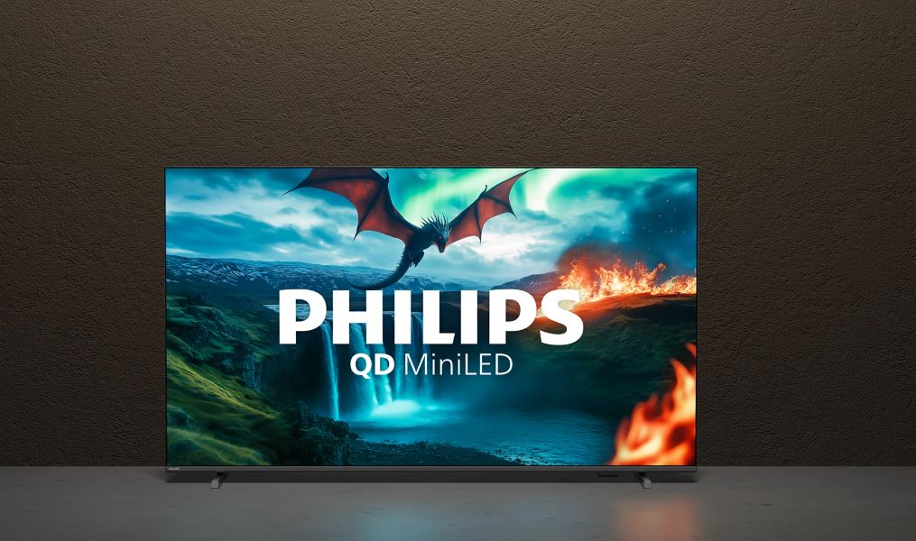 TV PHILIPS QD MiniLED 75MLED820/12 Titan OS (190 cm, 4K UHD, HDR10+ Adaptive, Dolby Atmos, Smart TV)-2