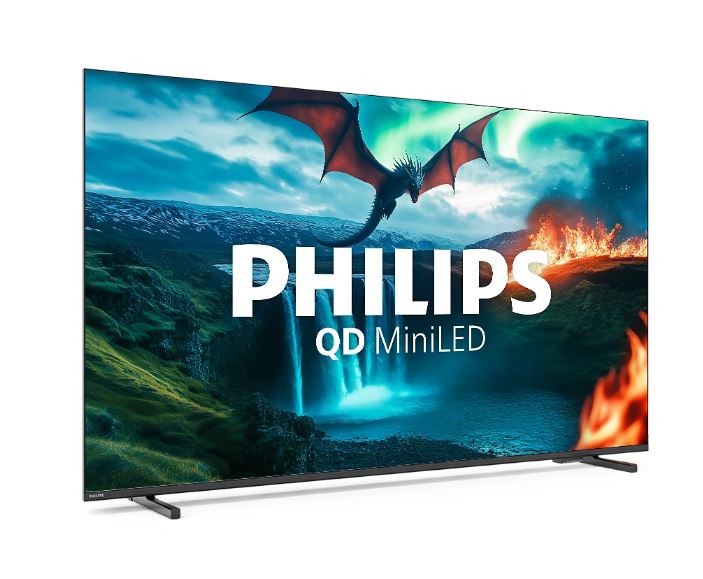 TV PHILIPS QD MiniLED 75MLED820/12 Titan OS (190 cm, 4K UHD, HDR10+ Adaptive, Dolby Atmos, Smart TV)-1