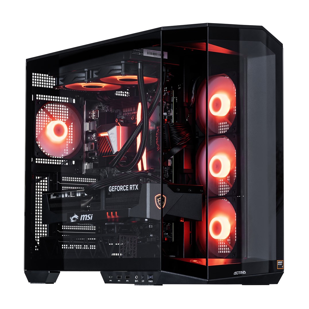 Stolno računalo ACTINA Gaming (Ryzen 7 8700F, 32GB DDR5, 1TB SSD, GeForce RTX 4070)-0