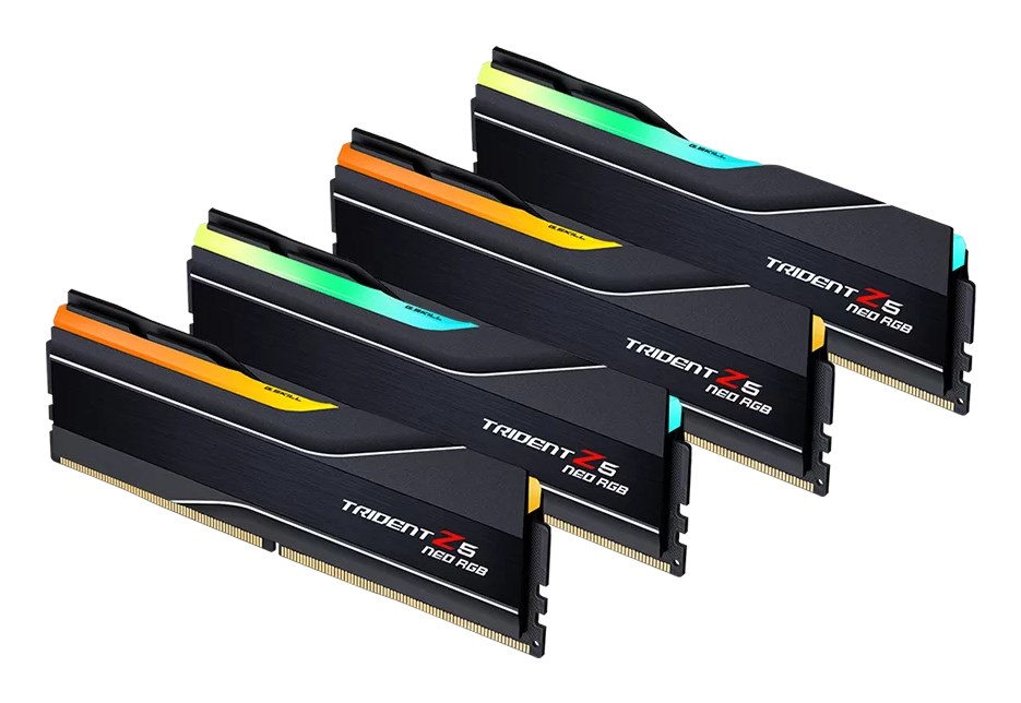 RAM G.SKILL Trident Z5 Neo RGB F5-6000J3244G64GX4-TZ5NR (256 GB, 4 x 64 GB, DDR5, 6000 MT/s)