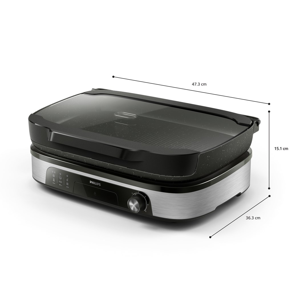 Grill PHILIPS HD6212/90 ()-4