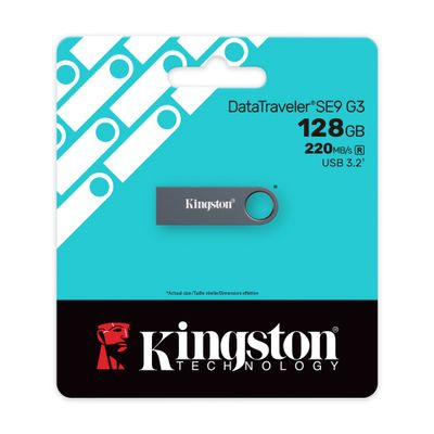 USB stick KINGSTON DataTraveler SE9 G3 (128GB, USB 3.2 Gen 1)
